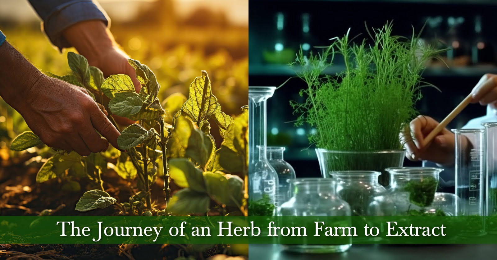 The Journey of an Herb from Farm to Extract - Premier Herbal Extract ...